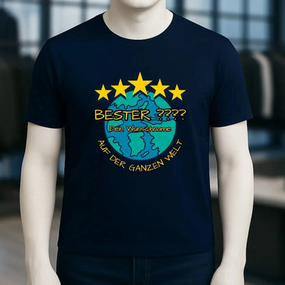 Best ??? Designer Beste Mama, Bester Papa, Traumfrau, Chef-Mechaniker uvm. - Unisex Premium T-Shirt XS-5XL aus Bio-Baumwolle