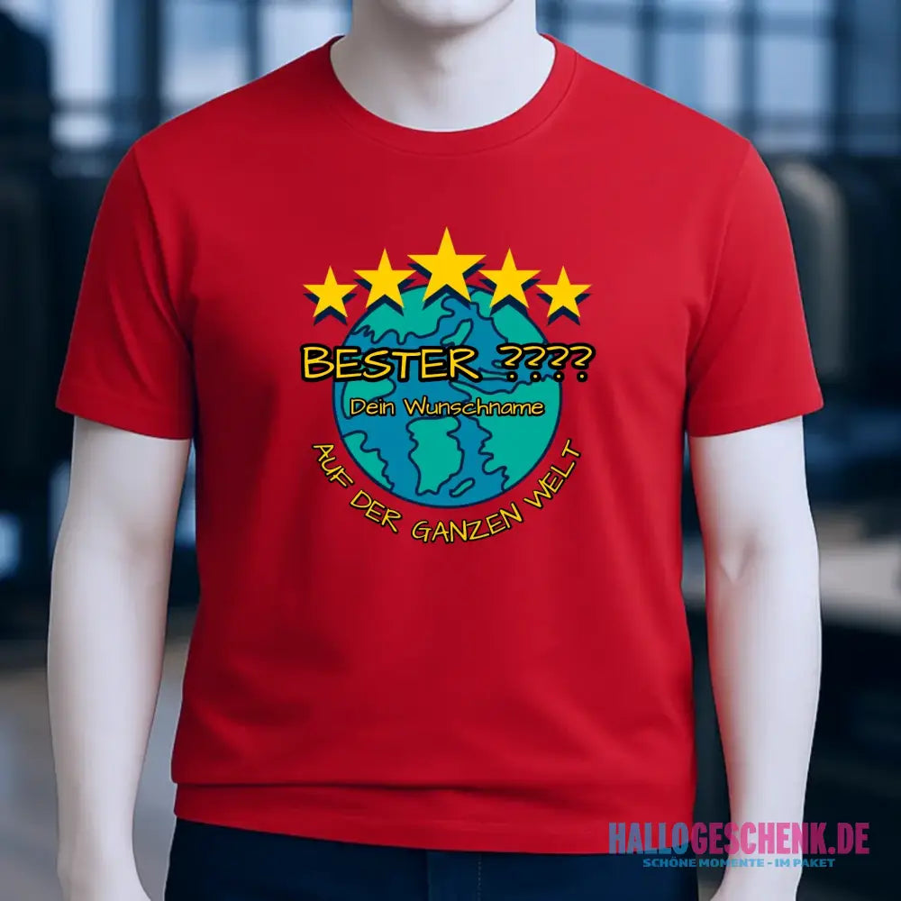 Best ??? Designer Beste Mama, Bester Papa, Traumfrau, Chef-Mechaniker uvm. - Unisex Premium T-Shirt XS-5XL aus Bio-Baumwolle