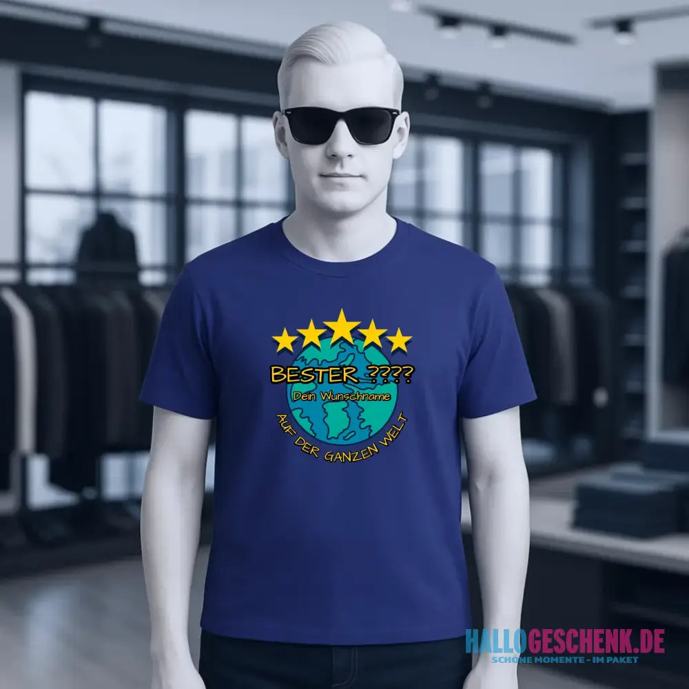 Best ??? Designer Beste Mama, Bester Papa, Traumfrau, Chef-Mechaniker uvm. - Unisex Premium T-Shirt XS-5XL aus Bio-Baumwolle