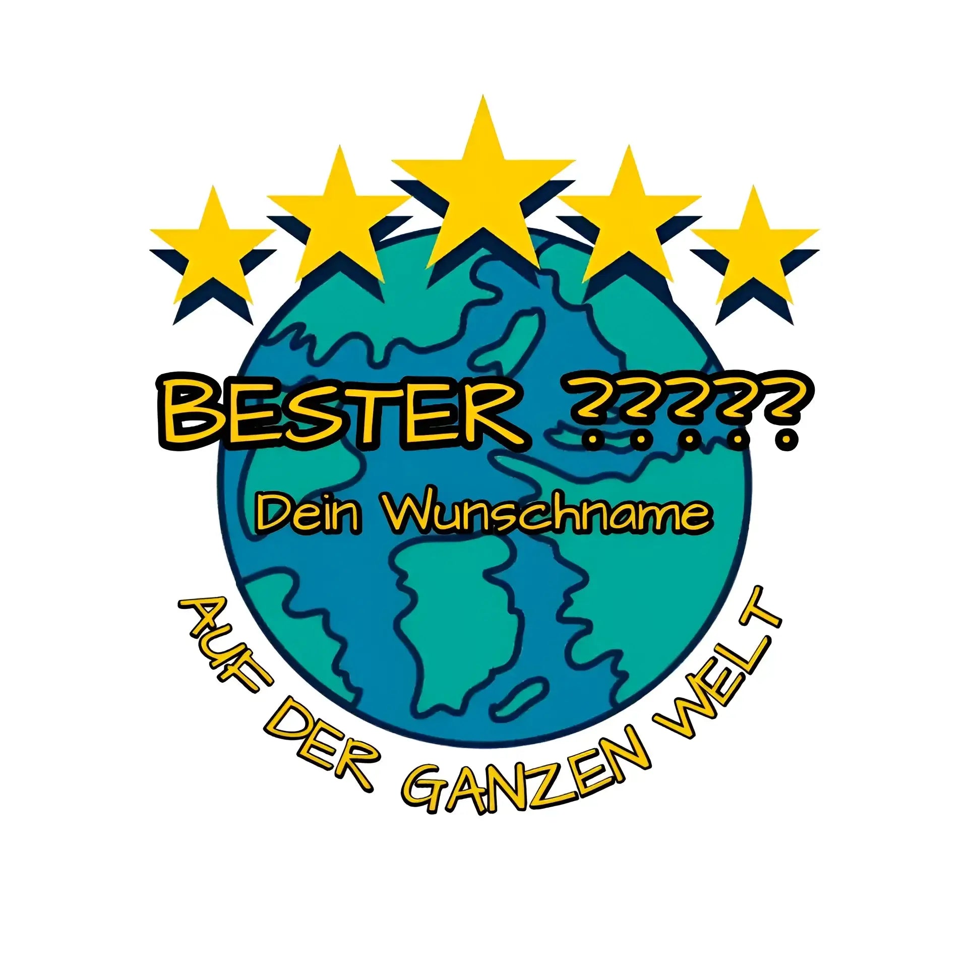 Best ??? Designer (Beste Mama Bester Papa Traumfrau Chef-Mechaniker uvm. • STICKER 20x20 cm (Aufkleber) - White