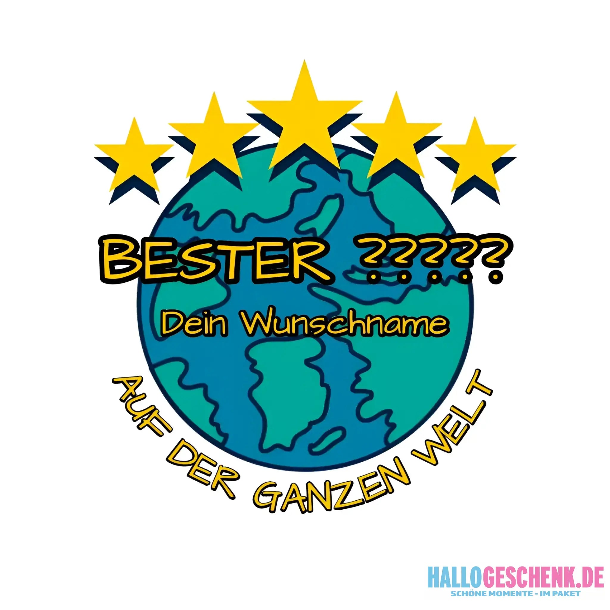 Best ??? Designer (Beste Mama Bester Papa Traumfrau Chef-Mechaniker uvm. • STICKER 20x20 cm (Aufkleber) - White