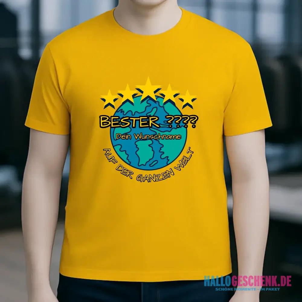 Best ??? Designer Beste Mama, Bester Papa, Traumfrau, Chef-Mechaniker uvm. - Unisex Premium T-Shirt XS-5XL aus Bio-Baumwolle