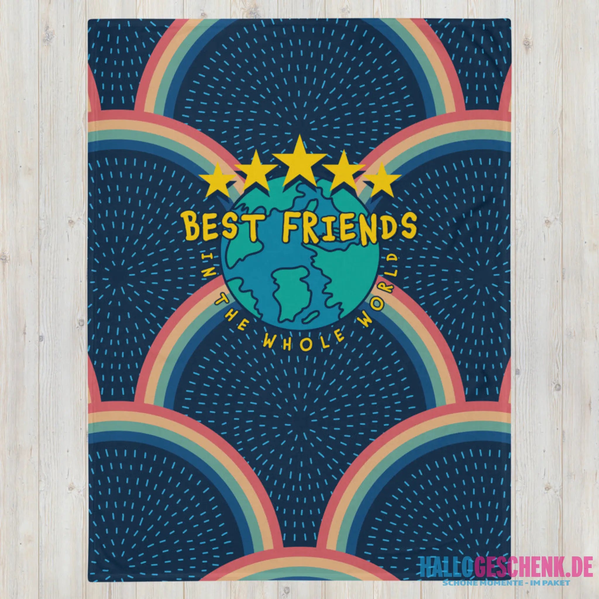Best friends (Beste Freunde) • Kuscheldecke / Tagesdecke - Kuscheldecken