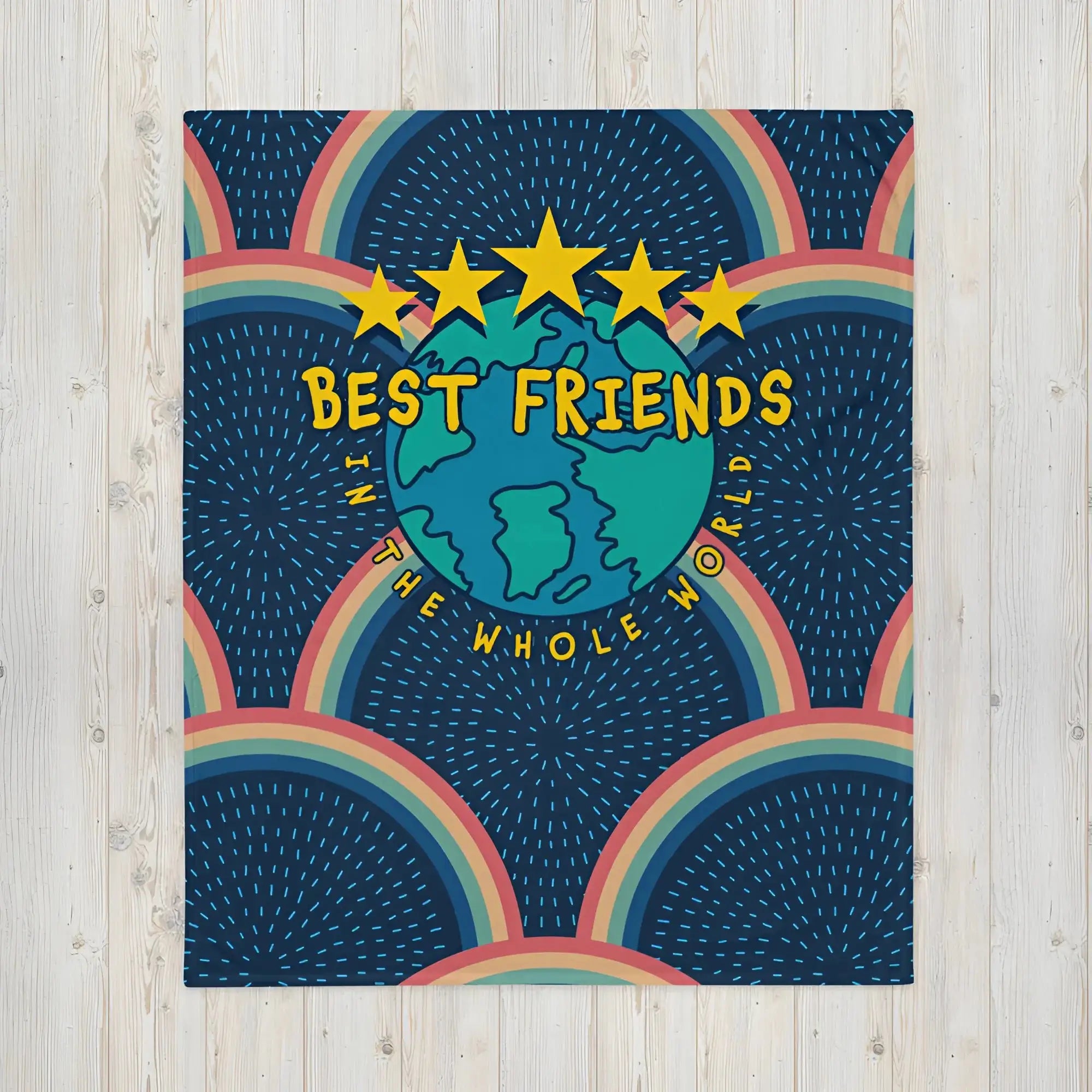 Best friends (Beste Freunde) • Kuscheldecke / Tagesdecke - Kuscheldecken