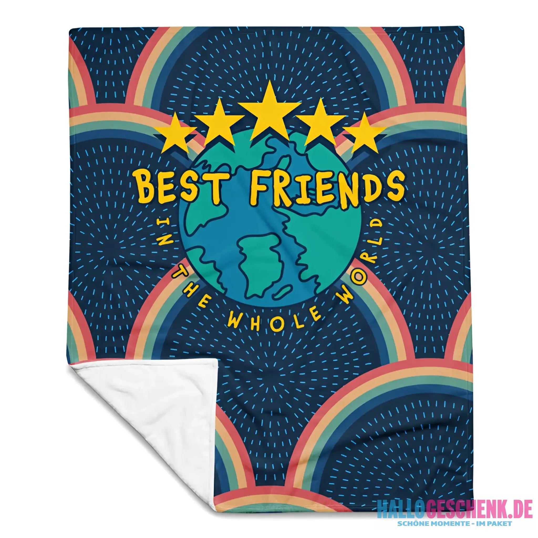 Best friends (Beste Freunde) • Kuscheldecke / Tagesdecke - Kuscheldecken