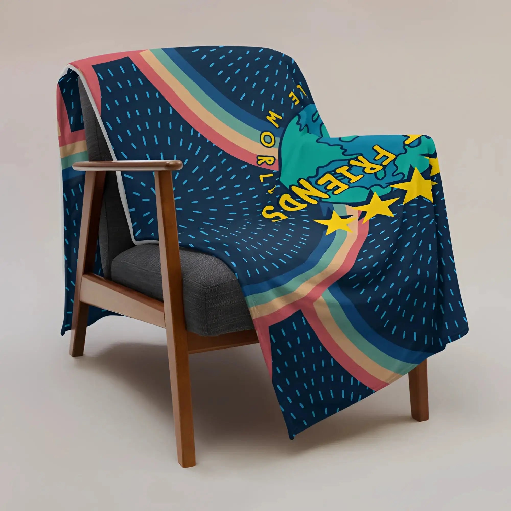 Best friends (Beste Freunde) • Kuscheldecke / Tagesdecke - Kuscheldecken