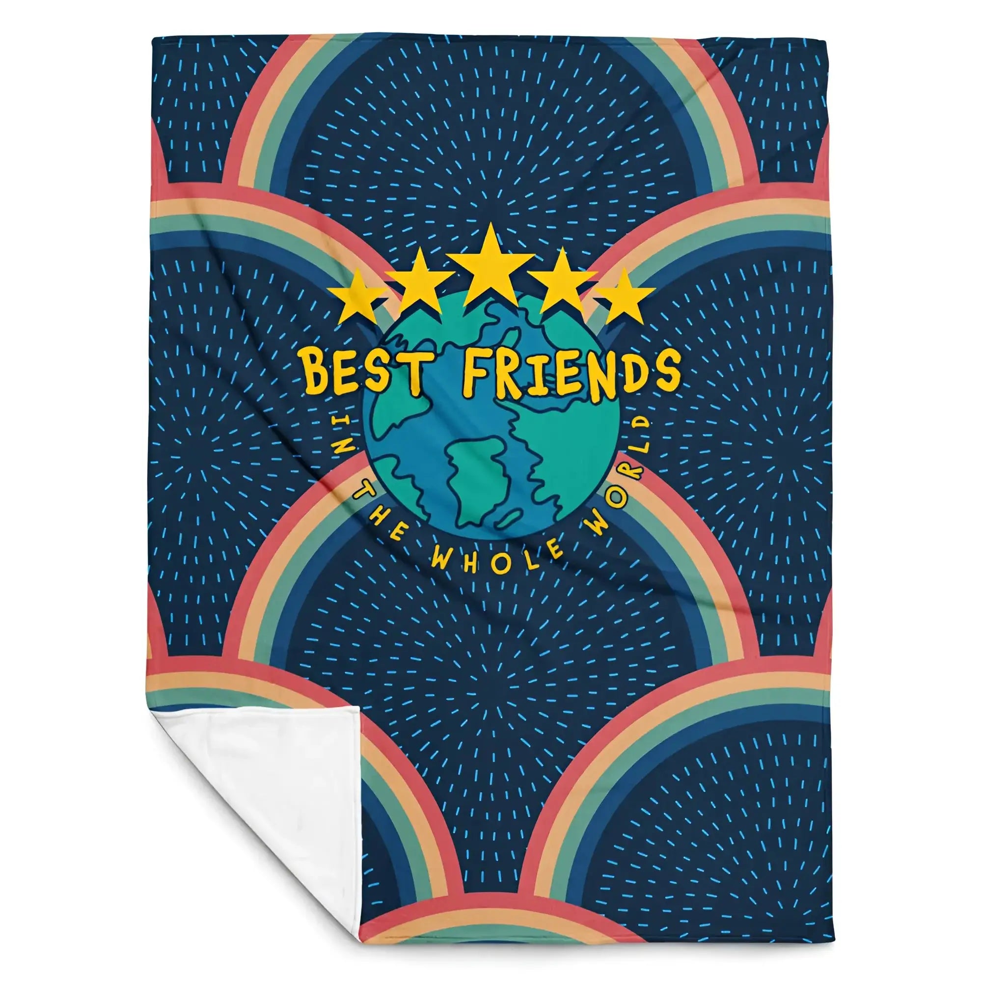 Best friends (Beste Freunde) • Kuscheldecke / Tagesdecke - Kuscheldecken