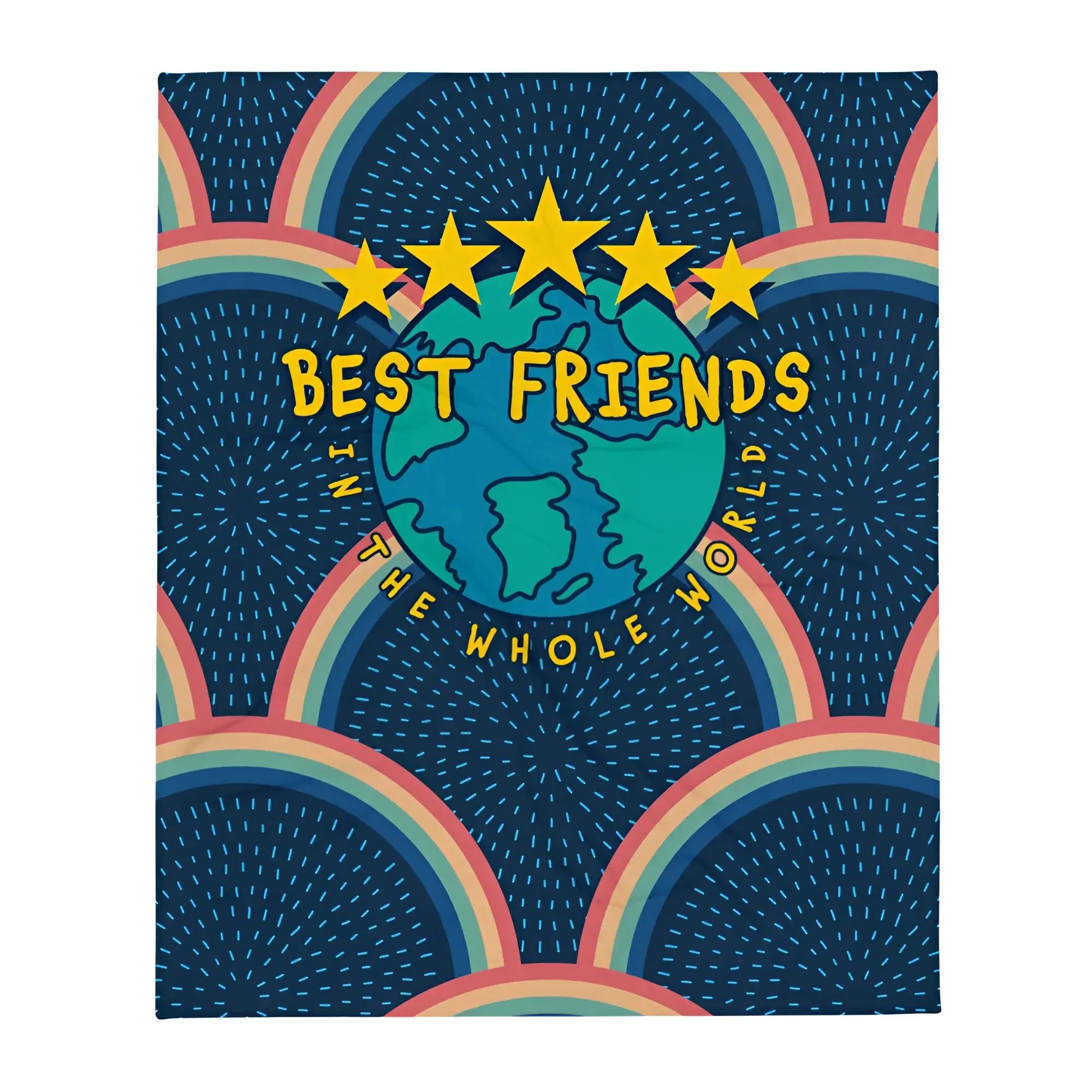 Best friends (Beste Freunde) • Kuscheldecke / Tagesdecke - Kuscheldecken