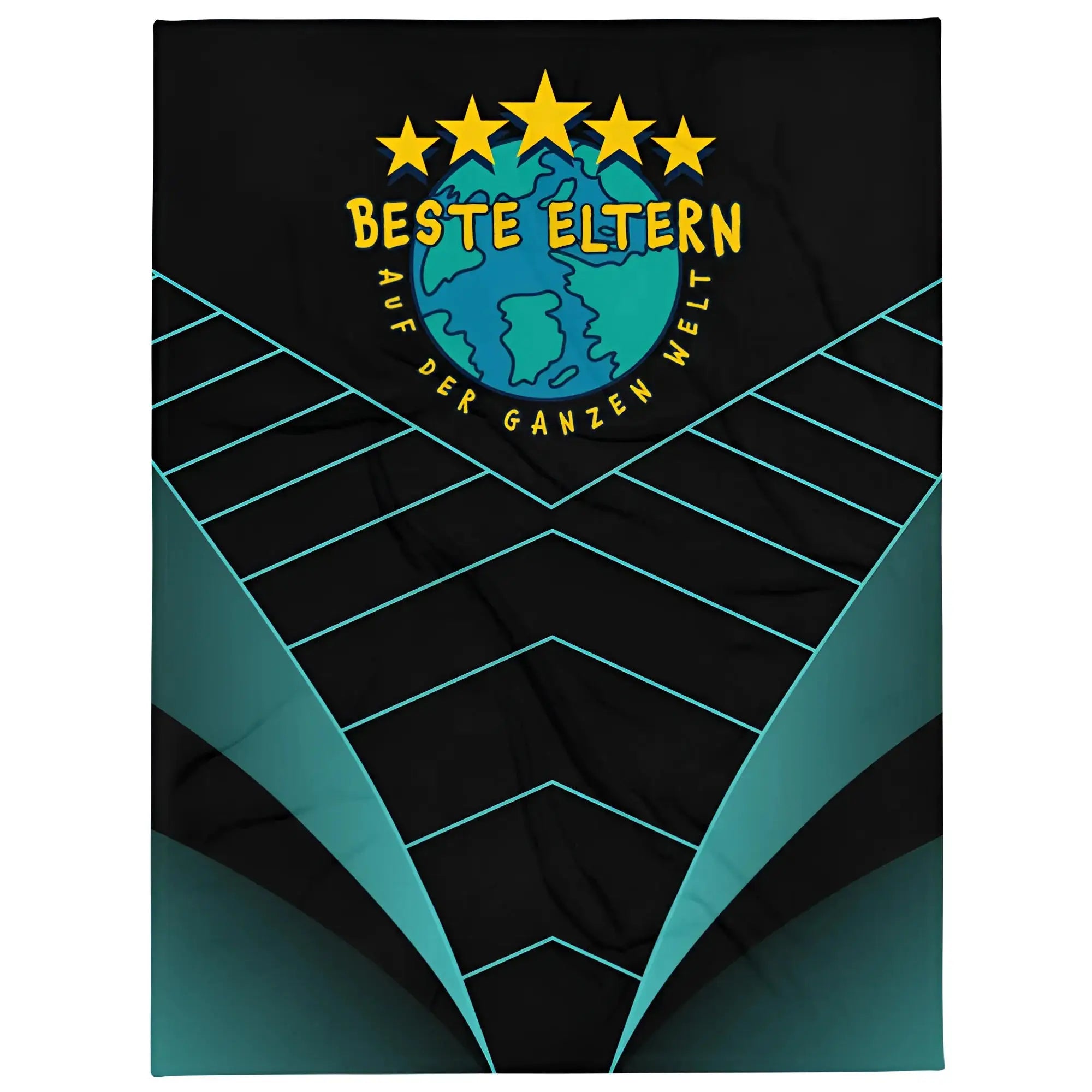 Beste Eltern - auf der ganzen Welt! • Kuscheldecke / Tagesdecke - Kuscheldecken