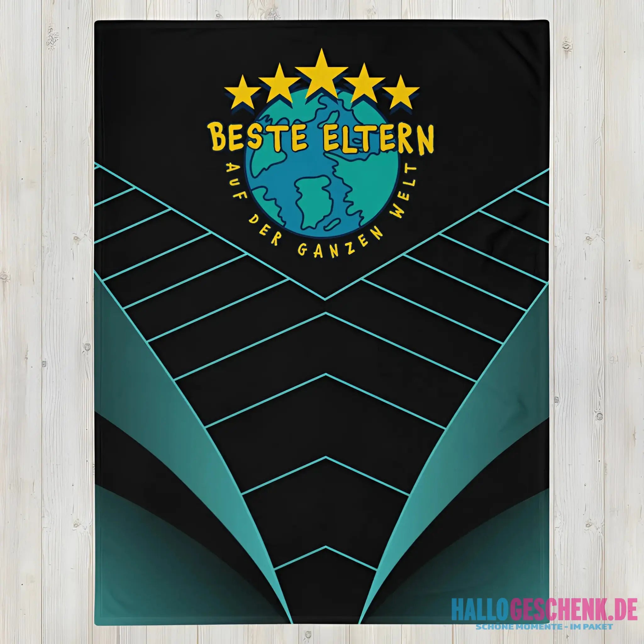 Beste Eltern - auf der ganzen Welt! • Kuscheldecke / Tagesdecke - Kuscheldecken
