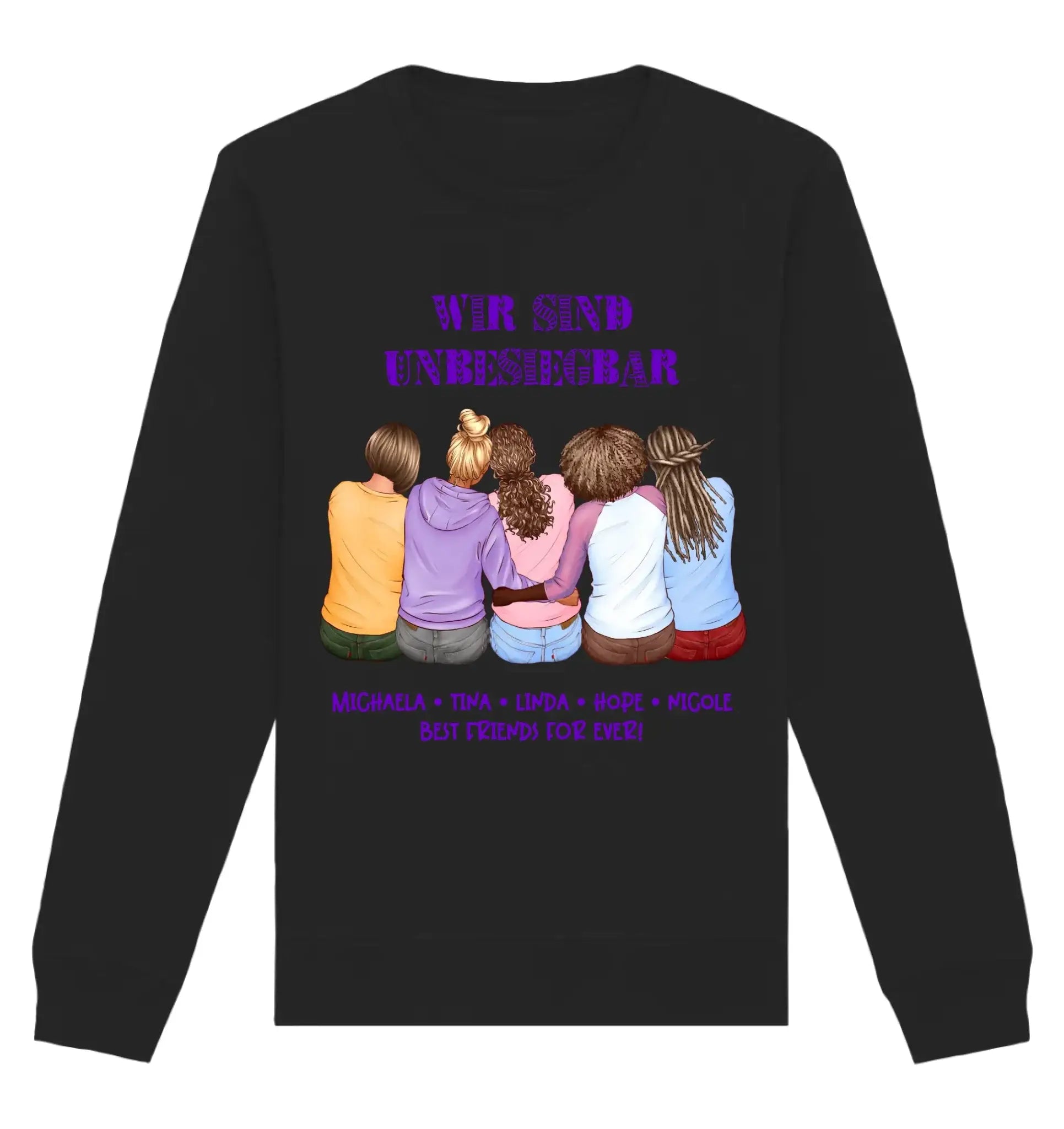 HalloGeschenk.de front-organic-basic-unisex-sweatshirt-272727-1116x