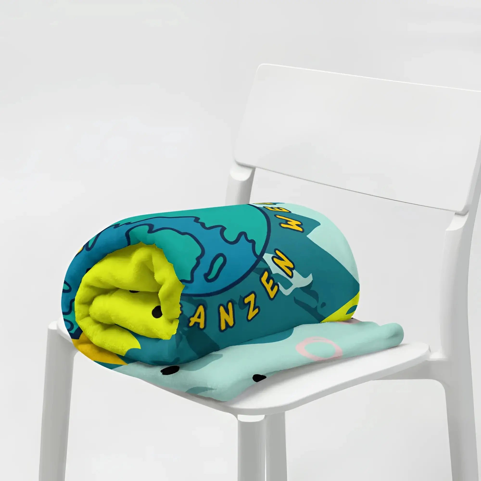 Beste Mama - auf der ganzen Welt! • Kuscheldecke / Tagesdecke - Kuscheldecken