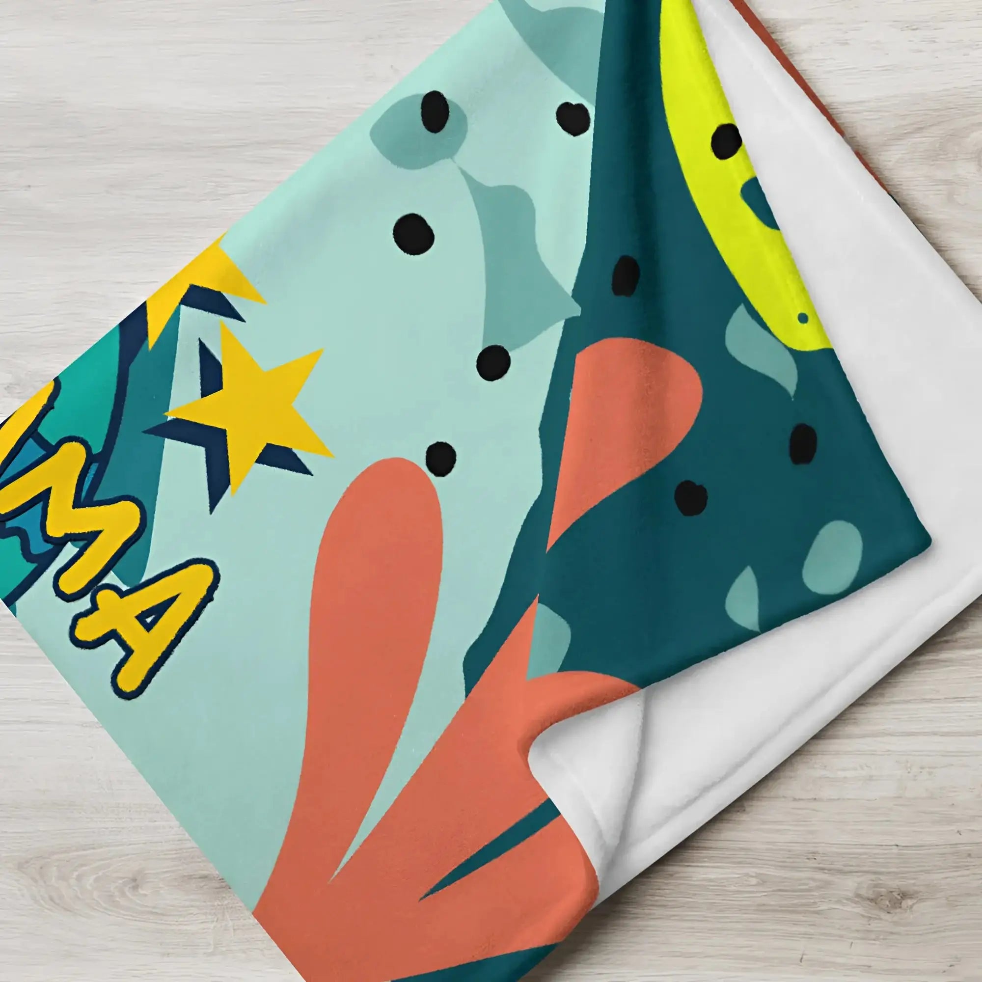 Beste Mama - auf der ganzen Welt! • Kuscheldecke / Tagesdecke - Kuscheldecken