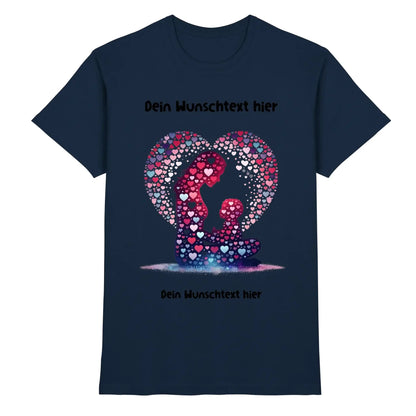 Beste Mama Wunschtext • mehrere Artikel • ’Statement-Collection’ • Mein Motiv • Premium Herren T-Shirt / Navy / XS