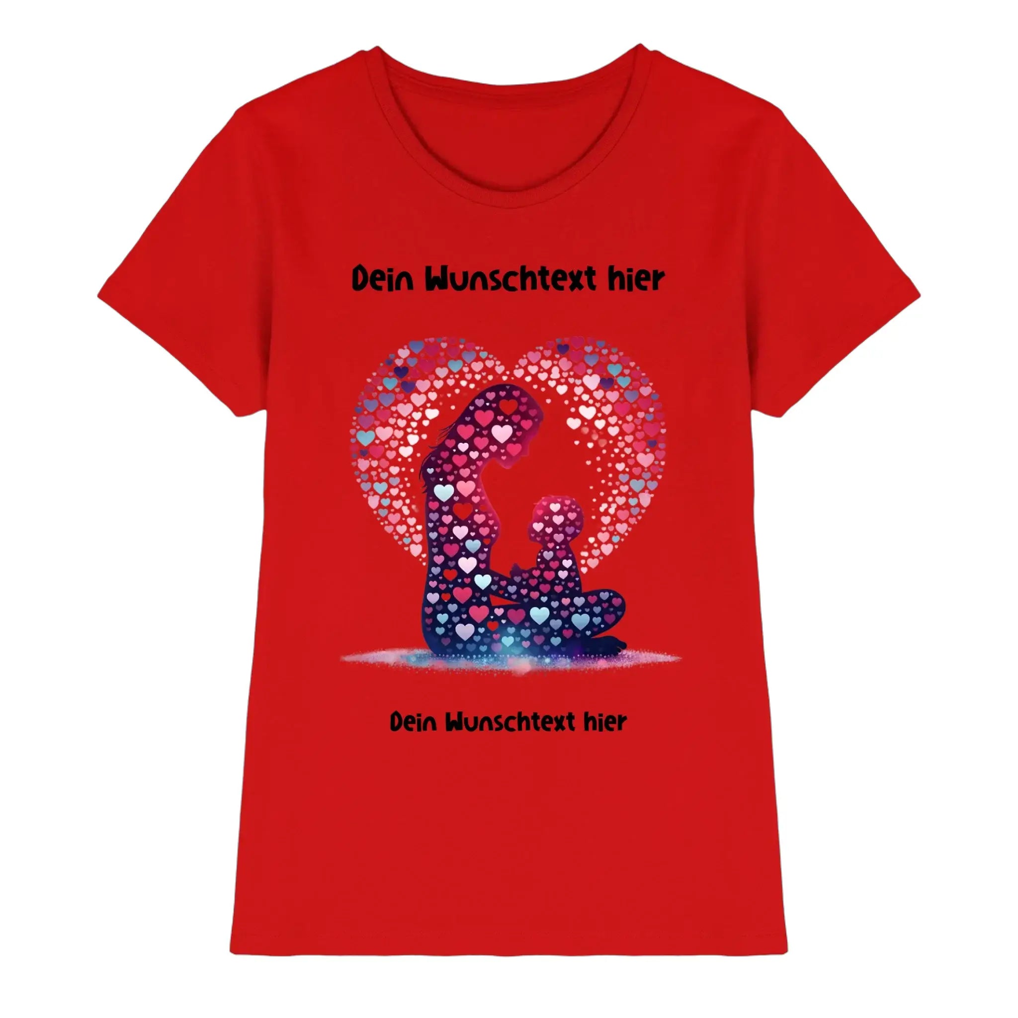 Beste Mama Wunschtext • mehrere Artikel • ’Statement-Collection’ • Mein Motiv • Premium Damen T-Shirt Bio / Red / S
