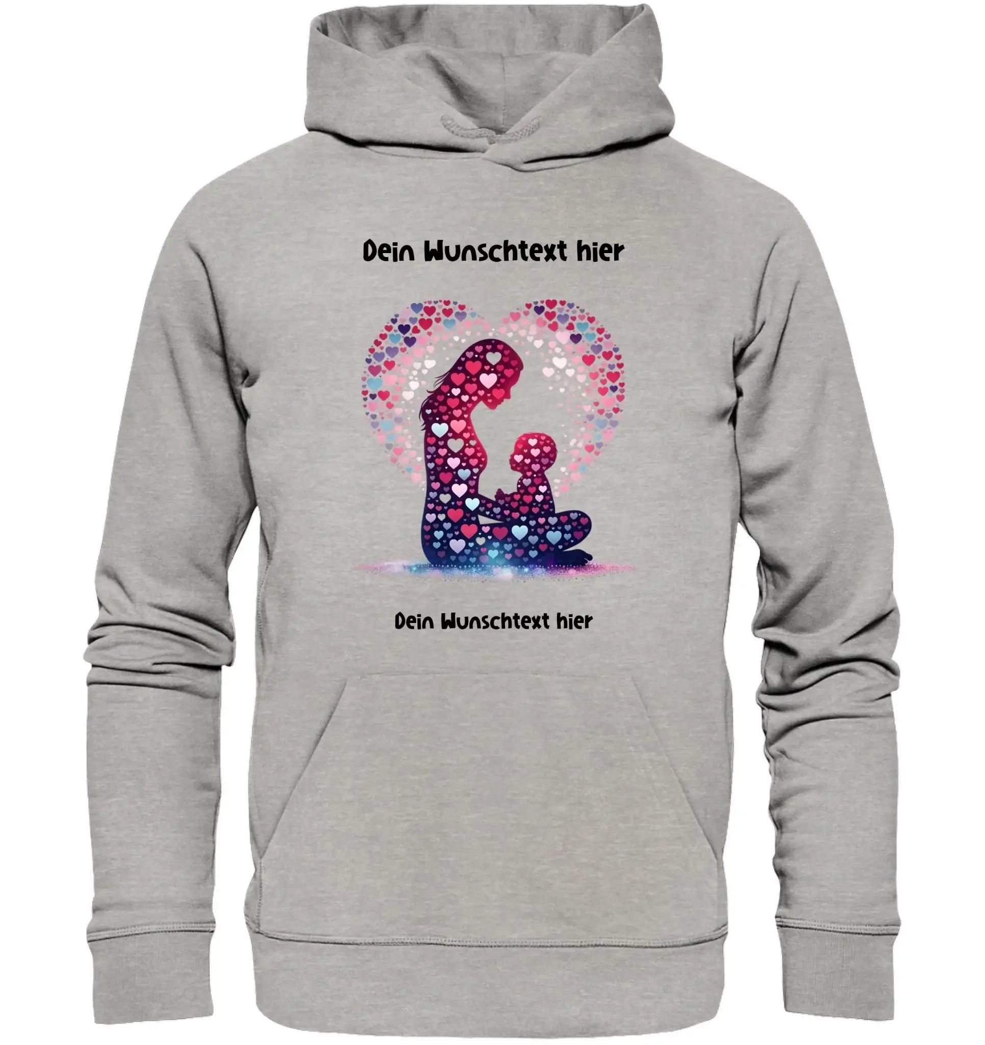 Beste Mama Wunschtext • mehrere Artikel • ’Statement-Collection’ • Mein Motiv • Unisex Hoodie • Bio Premium Plus
