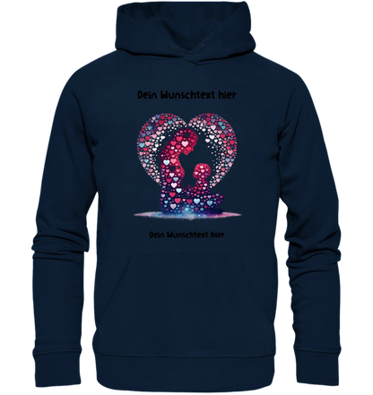 Beste Mama Wunschtext • mehrere Artikel • ’Statement-Collection’ • Mein Motiv • Unisex Hoodie • Bio Premium Plus