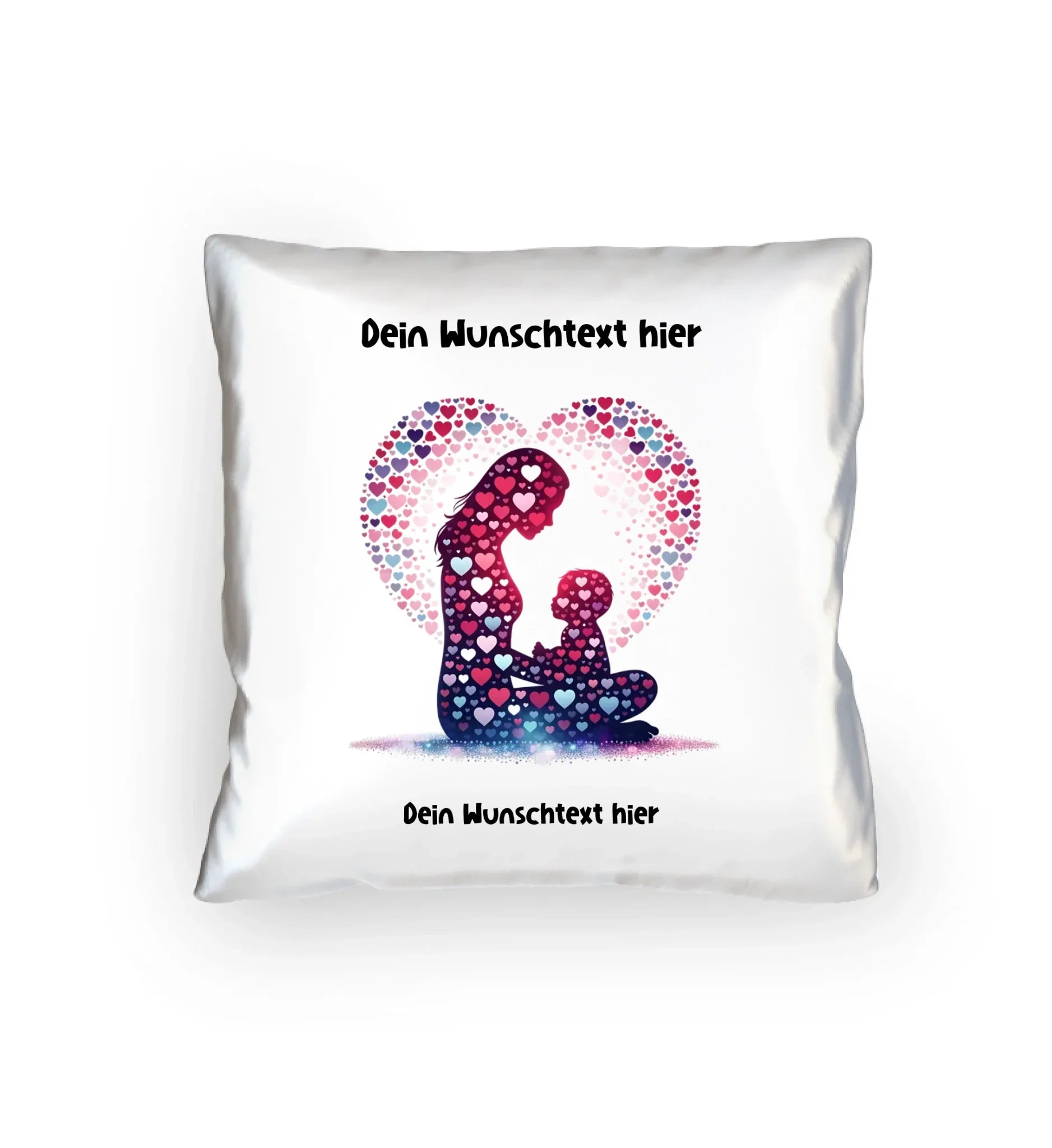 Beste Mama Wunschtext • mehrere Artikel • ’Statement-Collection’ • Mein Motiv • Kissen / White / 40cm-x-40cm