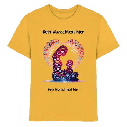 Beste Mama Wunschtext • mehrere Artikel • ’Statement-Collection’ • Mein Motiv • Premium Kinder T-Shirt / Gold / 12/14
