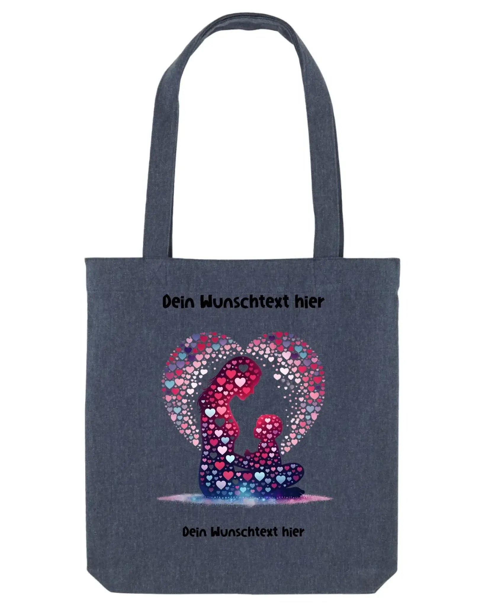 Beste Mama Wunschtext • mehrere Artikel • ’Statement-Collection’ • Mein Motiv • Stofftasche • Bio / Midnight Blue