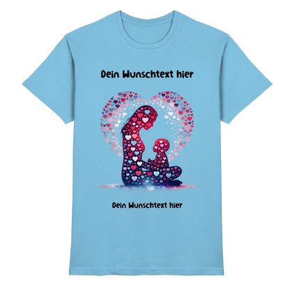 Beste Mama Wunschtext • mehrere Artikel • ’Statement-Collection’ • Mein Motiv • Premium Herren T-Shirt / Swimming-Pool
