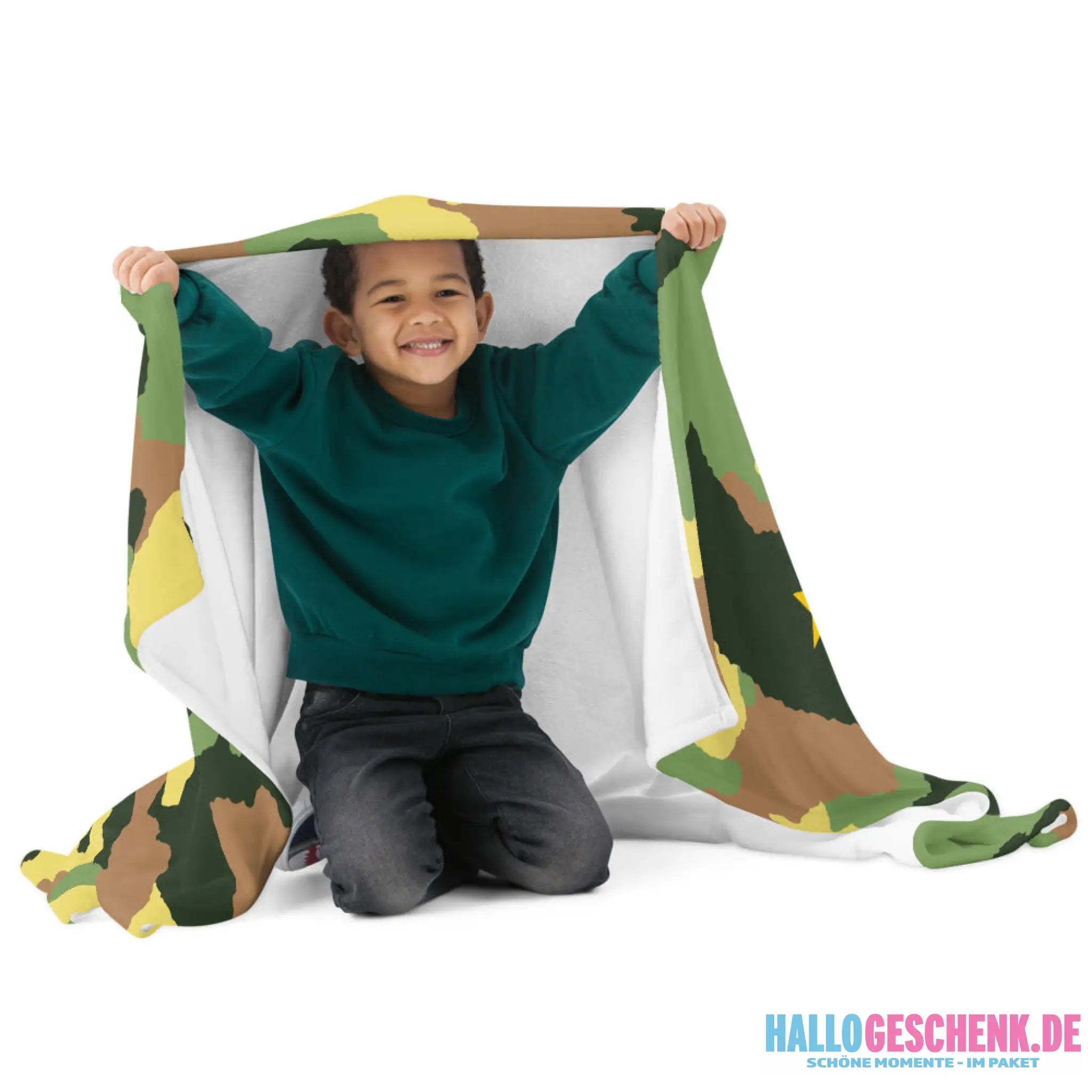 Bester Papa - auf der ganzen Welt! • Kuscheldecke / Tagesdecke - Kuscheldecken