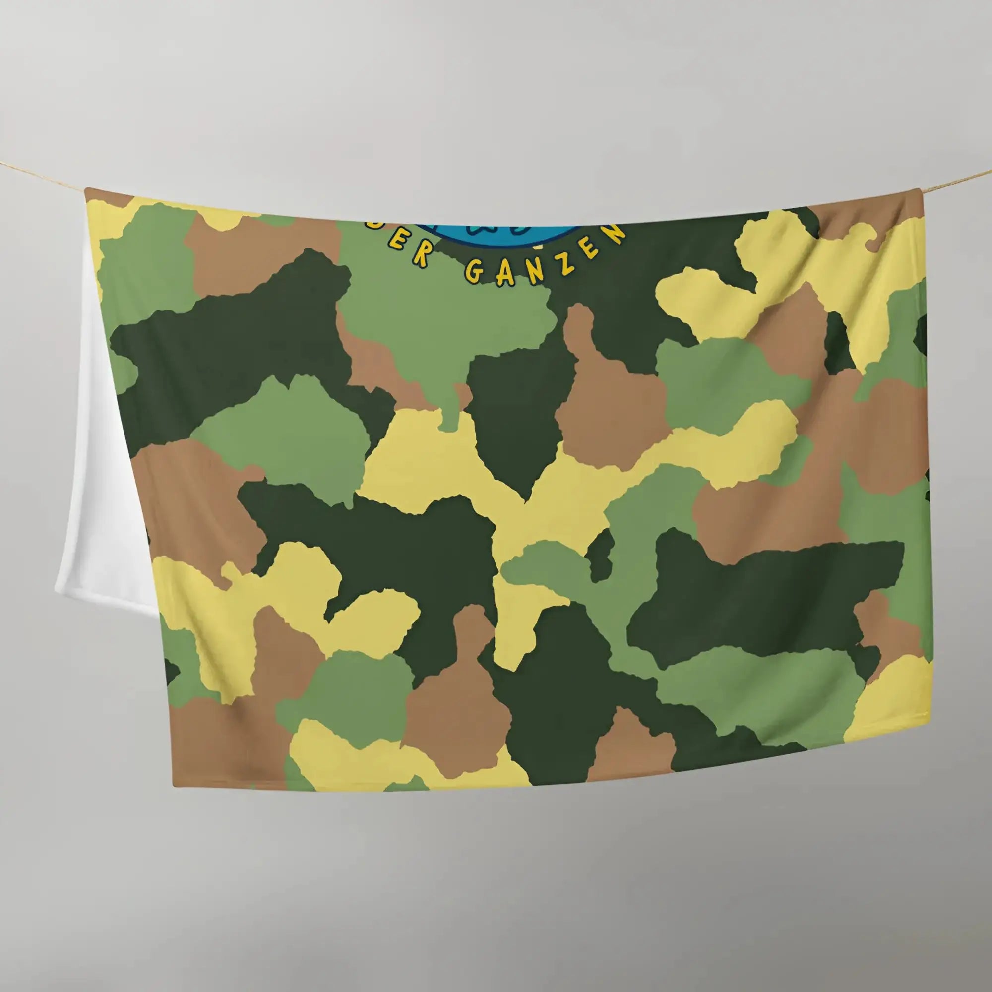 Bester Papa - auf der ganzen Welt! • Kuscheldecke / Tagesdecke - Kuscheldecken