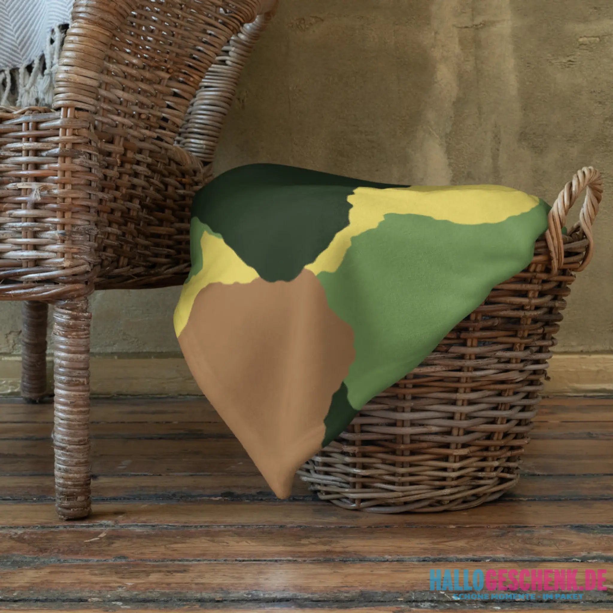 Bester Papa - auf der ganzen Welt! • Kuscheldecke / Tagesdecke - Kuscheldecken