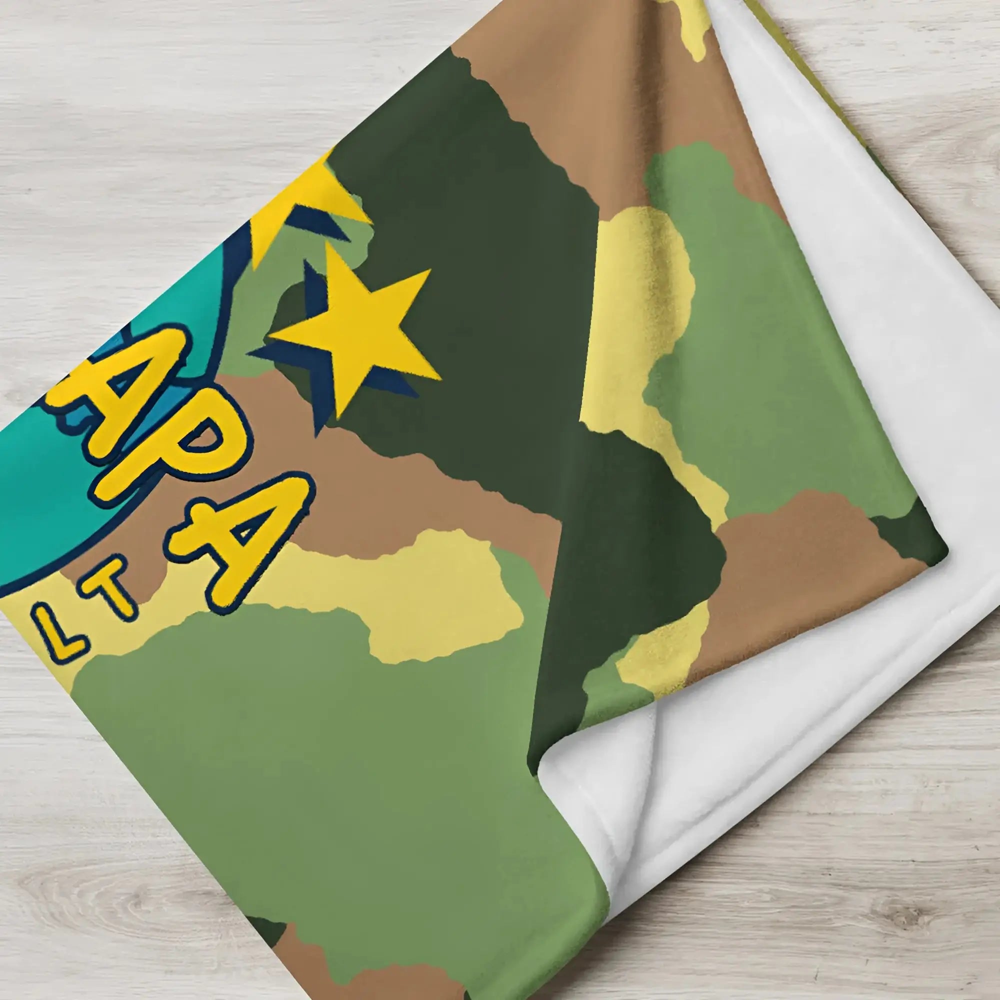 Bester Papa - auf der ganzen Welt! • Kuscheldecke / Tagesdecke - Kuscheldecken