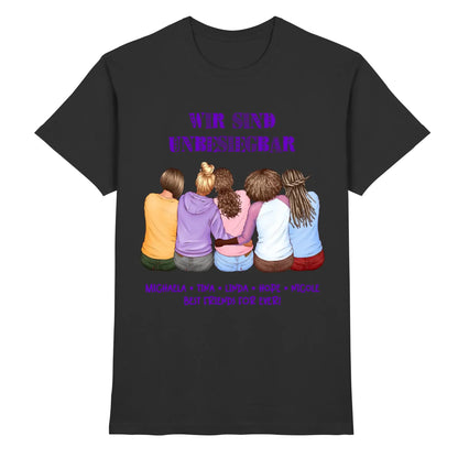 Besties: 2-5 Freundinnen • mehrere Artikel • ’Statement-Collection’ • Wunschtext • personalisierte Figuren - Premium