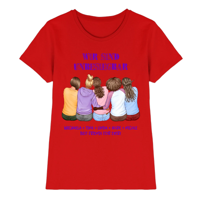 Besties: 2-5 Freundinnen • mehrere Artikel • ’Statement-Collection’ • Wunschtext • personalisierte Figuren - Premium