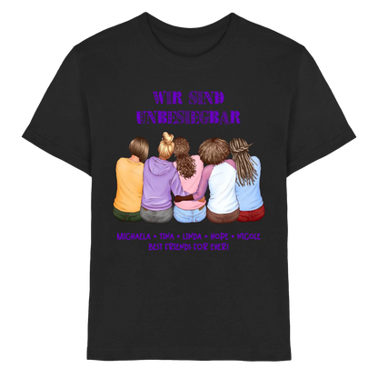 Besties: 2-5 Freundinnen • mehrere Artikel • ’Statement-Collection’ • Wunschtext • personalisierte Figuren - Premium