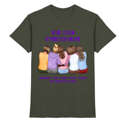 Besties: 2-5 Freundinnen • mehrere Artikel • ’Statement-Collection’ • Wunschtext • personalisierte Figuren - Premium