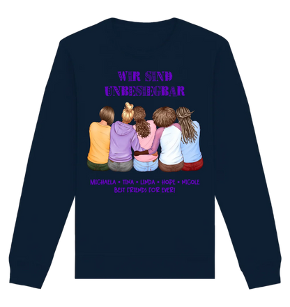 Besties: 2-5 Freundinnen • mehrere Artikel • ’Statement-Collection’ • Wunschtext • personalisierte Figuren - Unisex