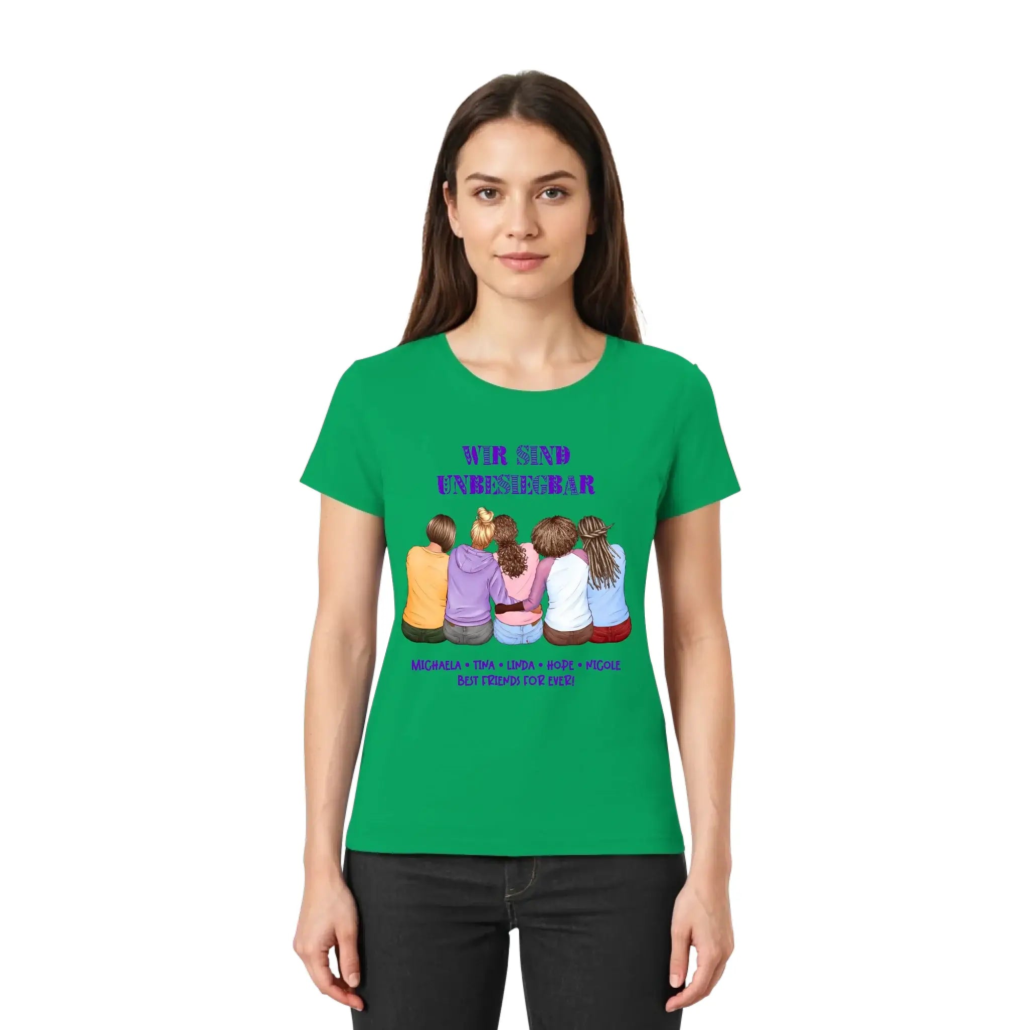 Besties: 2-5 Freundinnen • mehrere Artikel • ’Statement-Collection’ • Wunschtext • personalisierte Figuren