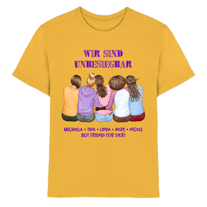 Besties: 2-5 Freundinnen • mehrere Artikel • ’Statement-Collection’ • Wunschtext • personalisierte Figuren - Premium