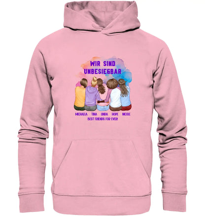 Besties: 2-5 Freundinnen • mehrere Artikel • ’Statement-Collection’ • Wunschtext • personalisierte Figuren - Unisex