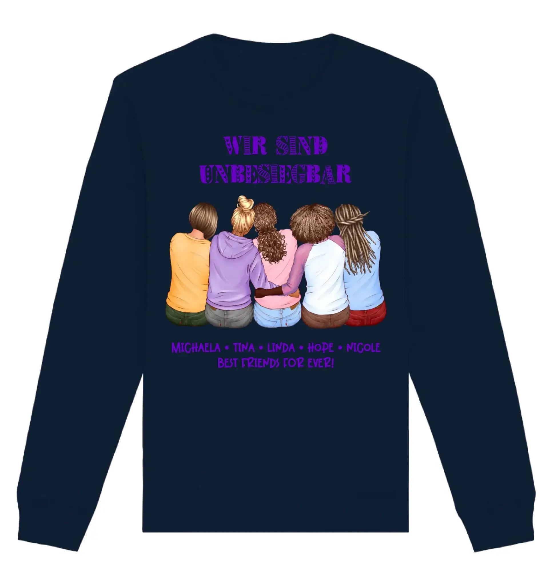 HalloGeschenk.de front-organic-basic-unisex-sweatshirt-0e2035-1116x