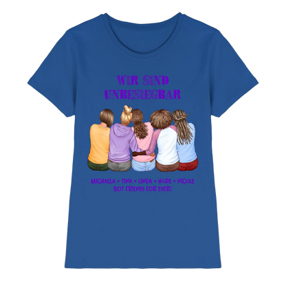 Besties: 2-5 Freundinnen • mehrere Artikel • ’Statement-Collection’ • Wunschtext • personalisierte Figuren - Premium