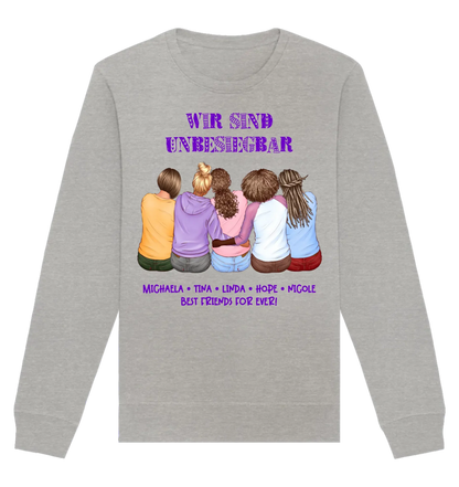 Besties: 2-5 Freundinnen • mehrere Artikel • ’Statement-Collection’ • Wunschtext • personalisierte Figuren - Unisex