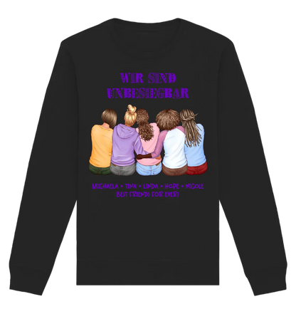Besties: 2-5 Freundinnen • mehrere Artikel • ’Statement-Collection’ • Wunschtext • personalisierte Figuren - Unisex