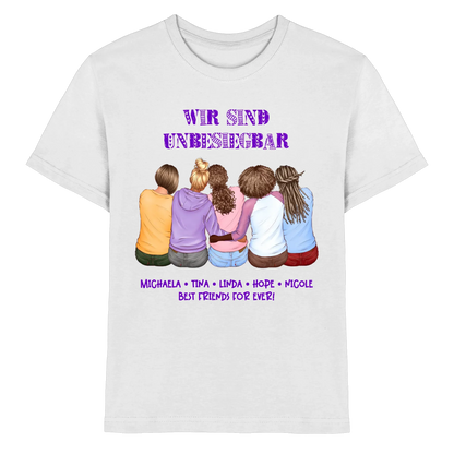 Besties: 2-5 Freundinnen • mehrere Artikel • ’Statement-Collection’ • Wunschtext • personalisierte Figuren - Premium