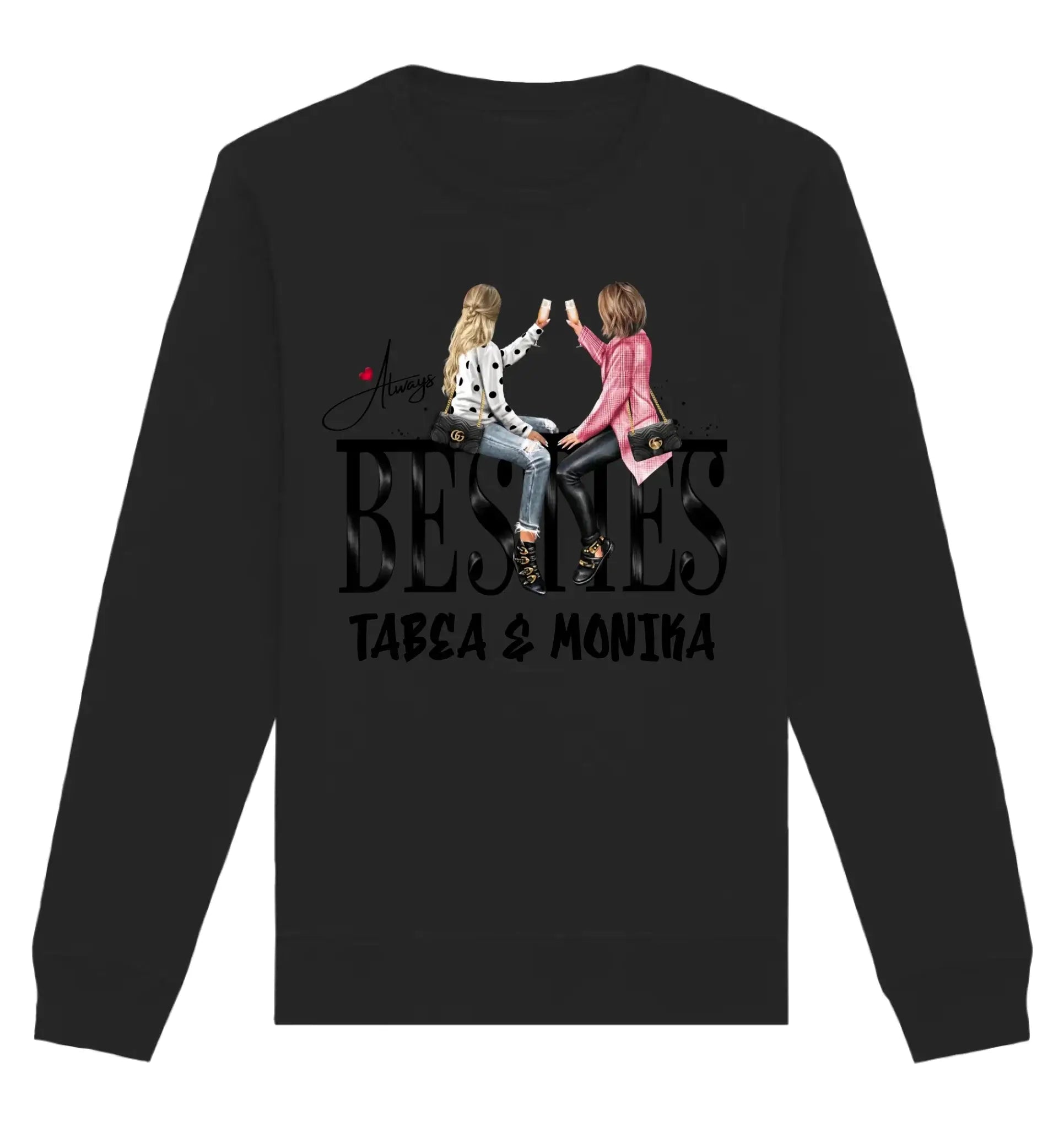 HalloGeschenk.de front-organic-basic-unisex-sweatshirt-272727-1116x