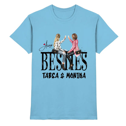 Besties: Girls on Text • mehrere Artikel • ’Statement-Collection’ • Wunschtext • personalisierte Figuren - Premium