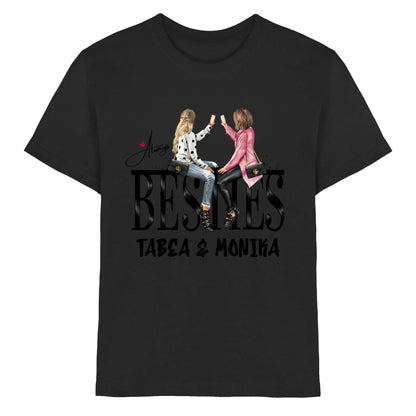 Besties: Girls on Text • mehrere Artikel • ’Statement-Collection’ • Wunschtext • personalisierte Figuren - Premium