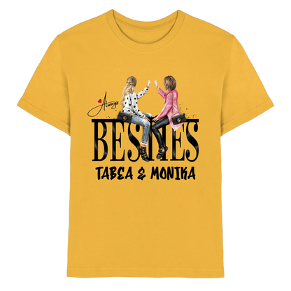 Besties: Girls on Text • mehrere Artikel • ’Statement-Collection’ • Wunschtext • personalisierte Figuren - Premium