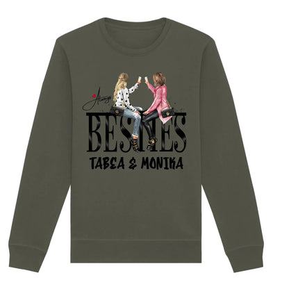 Besties: Girls on Text • mehrere Artikel • ’Statement-Collection’ • Wunschtext • personalisierte Figuren - Unisex