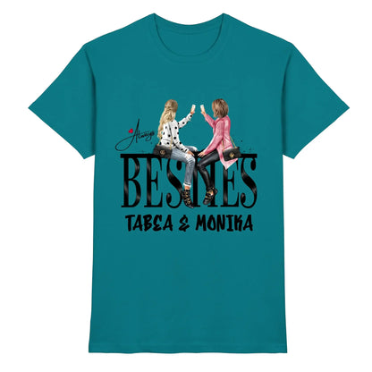 Besties: Girls on Text • mehrere Artikel • ’Statement-Collection’ • Wunschtext • personalisierte Figuren - Premium