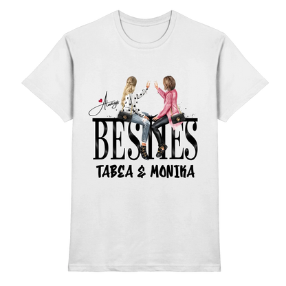 Besties: Girls on Text • mehrere Artikel • ’Statement-Collection’ • Wunschtext • personalisierte Figuren - Premium