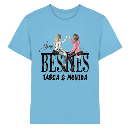 Besties: Girls on Text • mehrere Artikel • ’Statement-Collection’ • Wunschtext • personalisierte Figuren - Premium